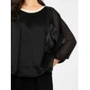 Italy Moda Bluzka-IT-BZ-18868.81-juoda