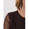 Italy Moda Bluzka-IT-BZ-21915.57-ciemny ruda