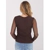 Italy Moda Bluzka-IT-BZ-21915.57-ciemny ruda