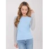 Italy Moda Bluzka-IT-BZ-21915.57-šviesiai mėlyna