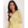 Italy Moda Bluzka-IT-BZ-22122.85-jasny geltona