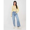 Italy Moda Bluzka-IT-BZ-22125.60-jasny geltona