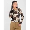 Italy Moda Bluzka-IT-BZ-22125.60-juoda-smėlio spalva