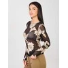 Italy Moda Bluzka-IT-BZ-22125.60-juoda-smėlio spalva