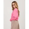 Italy Moda Bluzka-IT-BZ-22128.27-ciemny rožinė