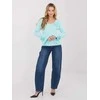 Italy Moda Bluzka-IT-BZ-22139.55-mietowy