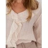 Italy Moda Bluzka-IT-BZ-25096.84-smėlio spalva