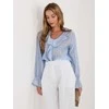 Italy Moda Bluzka-IT-BZ-25096.84-šviesiai mėlyna