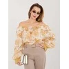 Italy Moda Bluzka-IT-BZ-26018.65-geltona