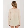 Italy Moda Bluzka-IT-BZ-3130.21-smėlio spalva