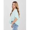 Italy Moda Bluzka-IT-BZ-81891.49-mietowy