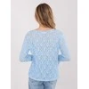 Italy Moda Bluzka-IT-BZ-9970.97-šviesiai mėlyna