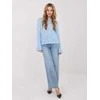Italy Moda Bluzka-IT-BZ-9970.97-šviesiai mėlyna