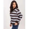 Italy Moda Bluzka-IT-BZ-9980-1.19-ciemny ruda