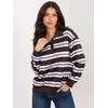 Italy Moda Bluzka-IT-BZ-9980-1.19-ciemny ruda