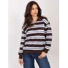 Italy Moda Bluzka-IT-BZ-9981-1.08-ciemny ruda
