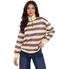 Italy Moda Bluzka-IT-BZ-9981.06-ciemny bezowy