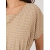 Italy Moda Bluzka-IT-BZ-FL10332.80-camelowy