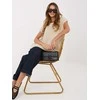 Italy Moda Bluzka-IT-BZ-FL10332.80-smėlio spalva