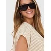 Italy Moda Bluzka-IT-BZ-FL10332.80-smėlio spalva