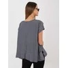 Italy Moda Bluzka-IT-BZ-FL10332.80-tamsiai mėlyna