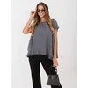 Italy Moda Bluzka-IT-BZ-FL10332.80-tamsiai mėlyna