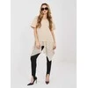 Italy Moda Bluzka-IT-SK-81869.54-smėlio spalva
