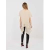 Italy Moda Bluzka-IT-SK-81869.54-smėlio spalva