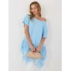 Italy Moda Bluzka-IT-SK-81869.54-šviesiai mėlyna