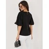 Italy Moda Bluzka-MI-BZ-3391.71-juoda