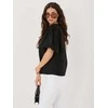 Italy Moda Bluzka-MI-BZ-3391.71-juoda