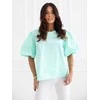 Italy Moda Bluzka-MI-BZ-3391.71-mietowy