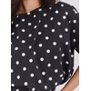 Italy Moda Bluzka-MI-BZ-3471.74-juoda