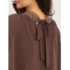 Italy Moda Bluzka-MI-BZ-3527.65-ciemny bezowy