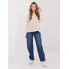Italy Moda Bluzka-MI-BZ-4227.61-smėlio spalva