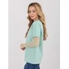 Italy Moda Bluzka-MI-BZ-4227.61-šviesiai žalia