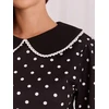 Italy Moda Bluzka-MI-BZ-4305.87-juoda