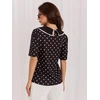 Italy Moda Bluzka-MI-BZ-4305.87-juoda