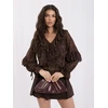 Italy Moda Bluzka-MI-BZ-4427.36-ciemny ruda