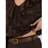 Italy Moda Bluzka-MI-BZ-4427.36-ciemny ruda