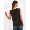Italy Moda Bluzka-MI-BZ-7975.09P-juoda