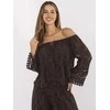 Italy Moda Bluzka-MI-BZ-88500.79-ciemny ruda