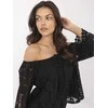 Italy Moda Bluzka-MI-BZ-88500.79-juoda