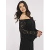 Italy Moda Bluzka-MI-BZ-88500.79-juoda