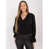 Italy Moda Bluzka-MI-BZ-92353.33-juoda
