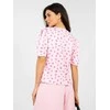 Italy Moda Bluzka-MI-BZ-A2985.97-jasny rožinė