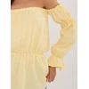 Italy Moda Bluzka-MI-BZ-M682.92-jasny geltona