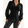 Italy Moda Bluzka-MI-BZ-M862.12-juoda