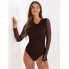 Italy Moda Body palaidinė moterims-IT-BO-21601.83-ruda