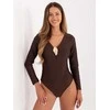 Italy Moda Body palaidinė moterims-IT-BO-21620.94-ciemny ruda